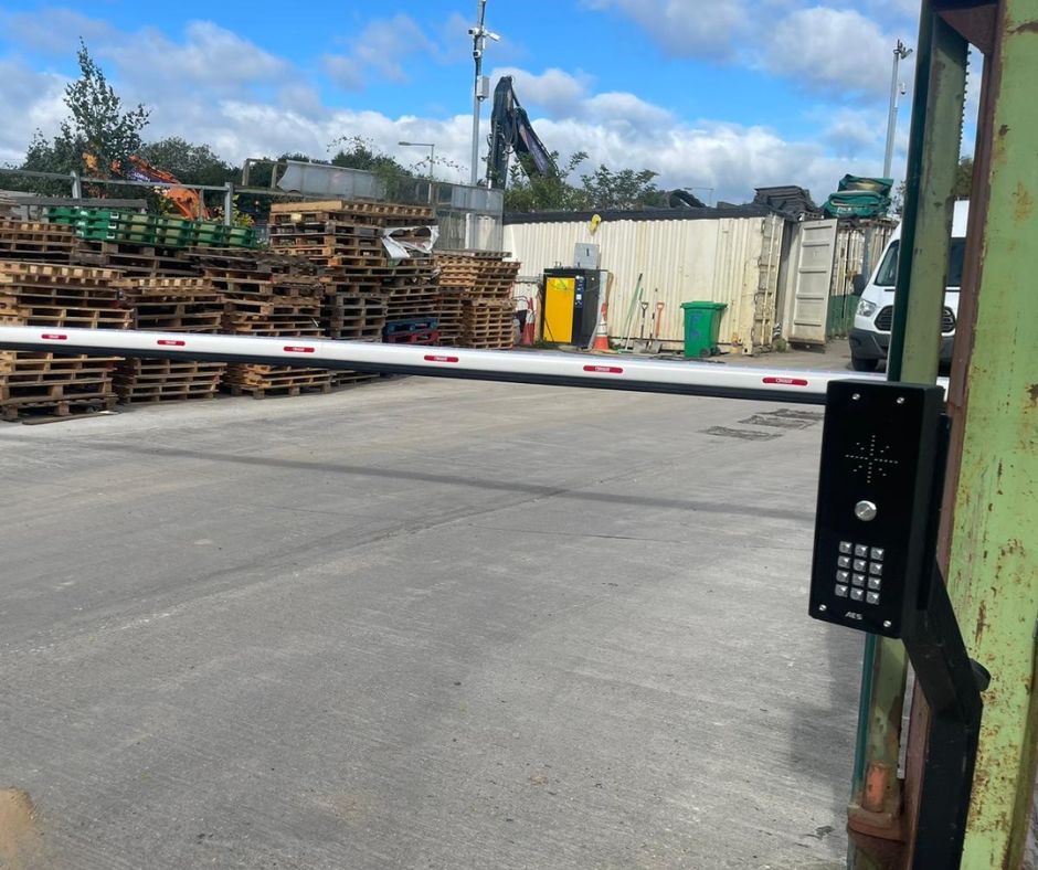 Traffic barrier and CCTV project Gateshead